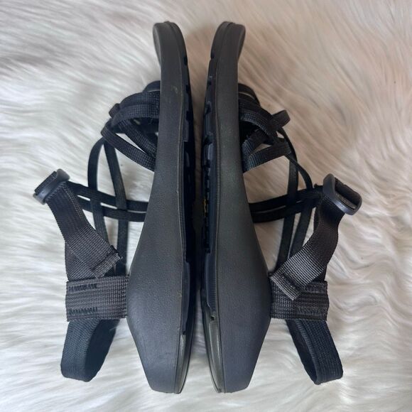 Chaco Z/Cloud X Women's Strappy Sport Comfort Sandals Black Size 10 - Picture 9 of 10